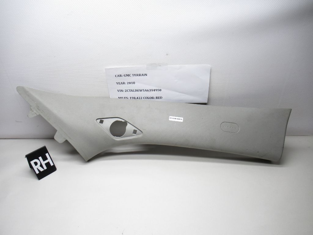 2010-2017 GMC Terrain Front Right Pillar Cover Panel Trim 20985750 OEM
