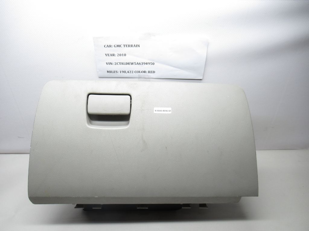 2010-2017 GMC Terrain Glove Box Gray Storage Compartment 1023758 OEM