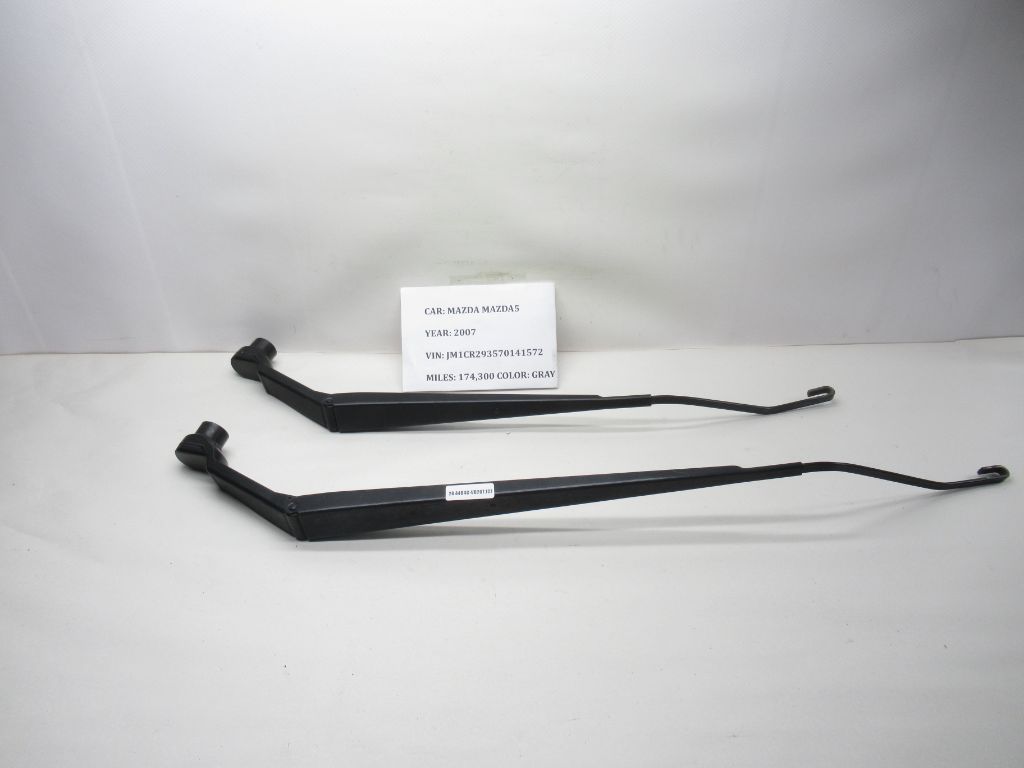 2006-2010 Mazda 5 Left & Right Windshield Wiper Arm Arms Set CC3867321 OEM