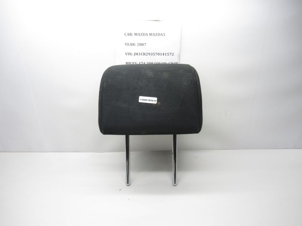 2006-2010 Mazda 5 Rear Black Seat Headrests OEM