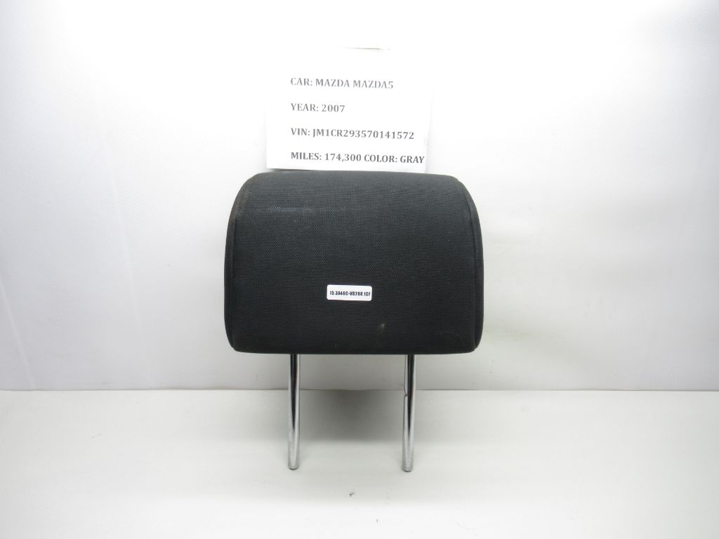 2006-2010 Mazda 5 Rear Black Seat Headrests OEM