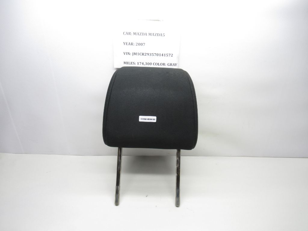 2006-2010 Mazda 5 Front Black Seat Headrests OEM