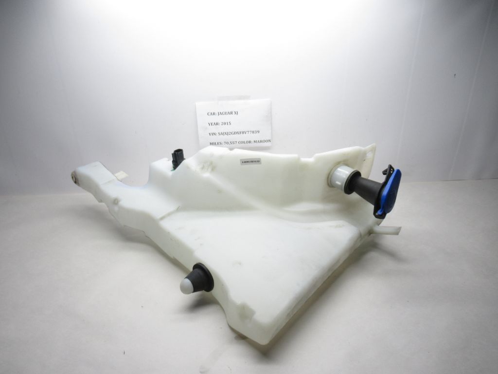 2010-2019 Jaguar XJ Windshield Washer Fluid Reservoir Tank AW9317B613B OEM