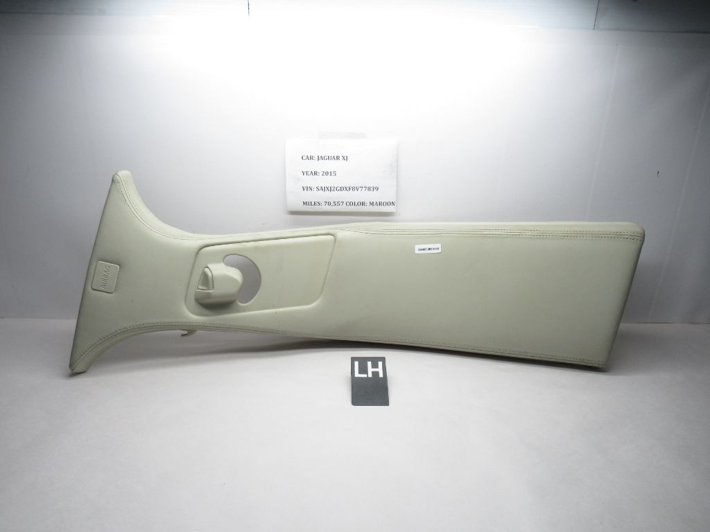 2010-2015 Jaguar XJ Left Upper B Pillar Trim Cover Panel AW93F24397 OEM