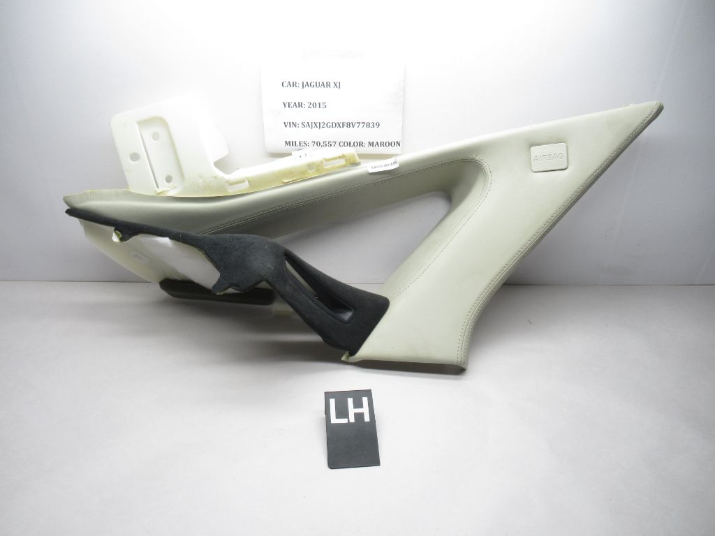 2010-2015 Jaguar XJ Rear Left C Pillar Upper Trim Panel CW93519A97 OEM